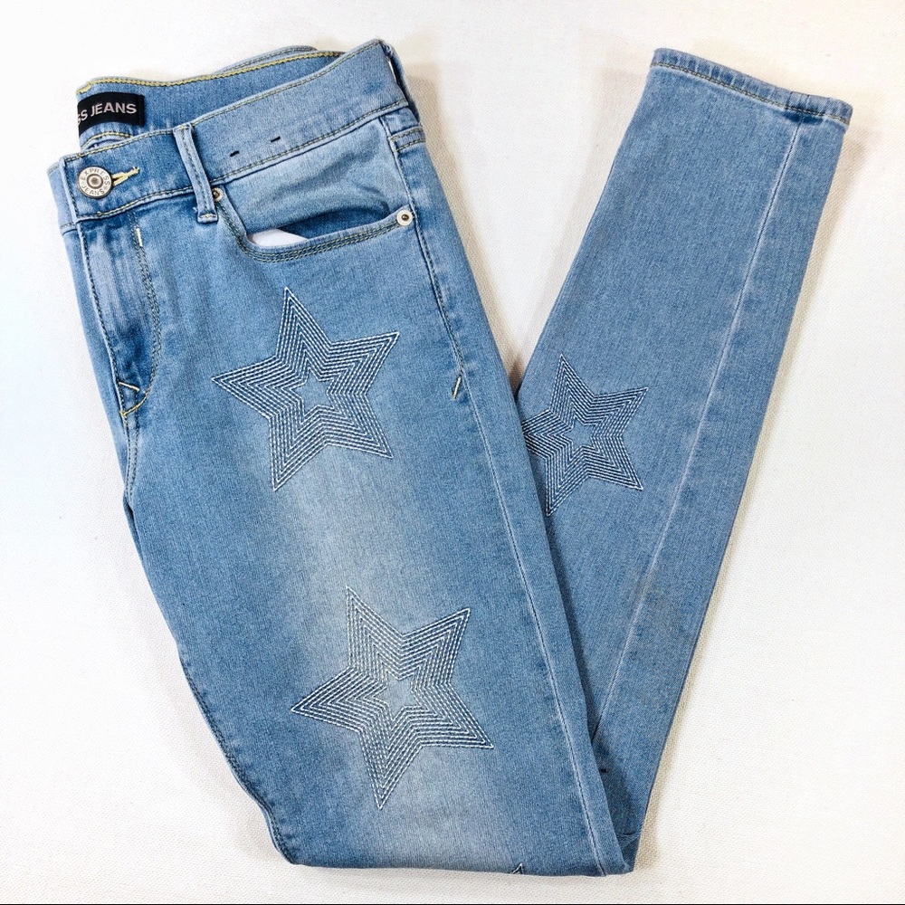 Express Star ⭐️ Embroidered Jeans